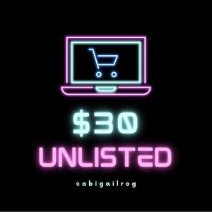 UNLISTED $30 START